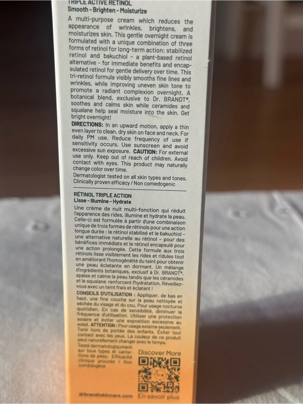 Dr. Brandt Bright This Way Triple Active Retinol Night Cream 1 oz BNIB
